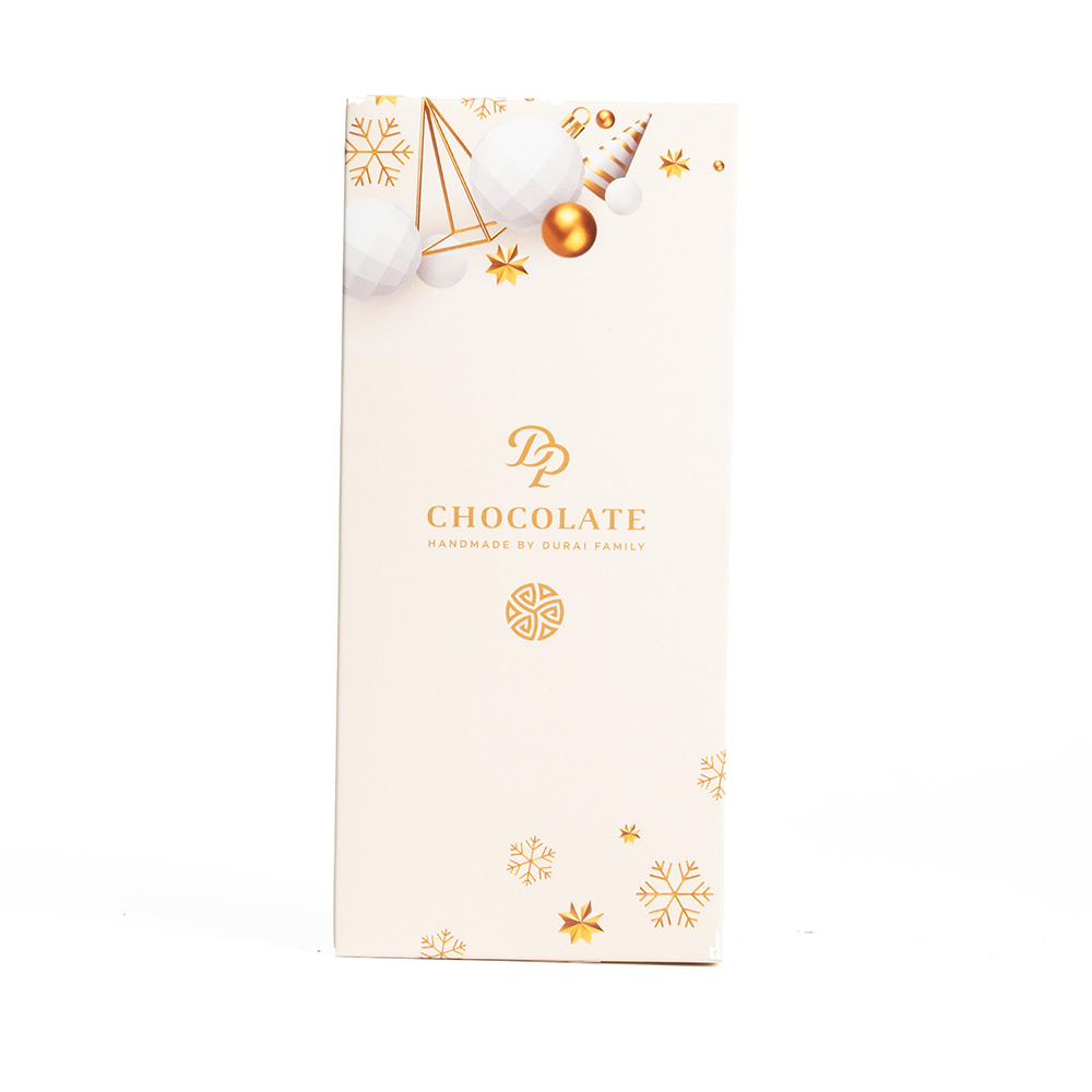 Vianoce - Tabuľka 55 g Cream Dvojvrstvá s posypom
