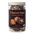 ChocoChips - Mliečna čokoláda s pomarančom (160g)