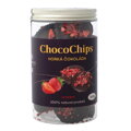 ChocoChips - Horká čokoláda s jahodami (160g)
