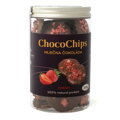 ChocoChips - Mliečna čokoláda s jahodami (160g)