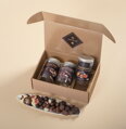 Darčekový box – Trio prémiových čokoládových snackov (520g)