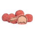 Jahodové trufle plnené mandľovo-jaodovou pralinkou (150g)