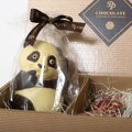 Darčekový box – PANDA, ovocie v čokoláde a lízanky (310g)