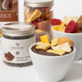 Fondue z mliečnej čokolády so sušeným ovocím (190g)