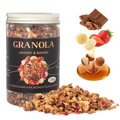 Granola Jahody & Banán s lieskovcami a mliečnou čokoládou (170g)