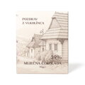 Čokoláda mliečna (70g) Vlkolínec (balenie 50ks)