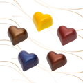 Bonboniéra Hearts (135g) Valentín