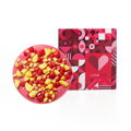 ChocoWheel Valentín - ruby čokoláda so sušeným ananásom a jahodami (20g)