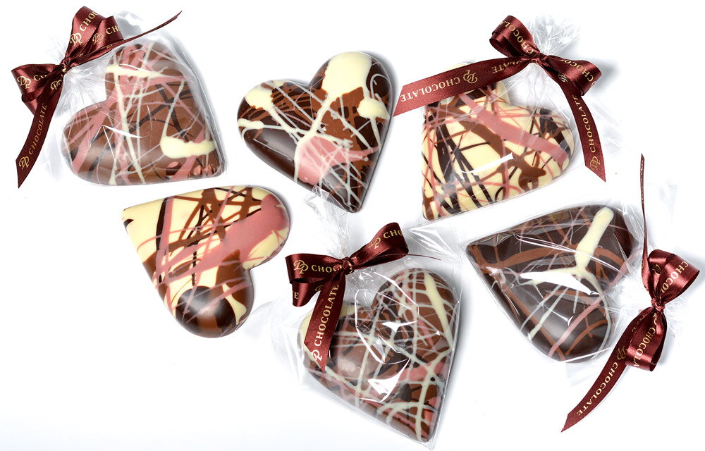 Srdiečko z čokolády s lieskovými orechmi (3x100g)