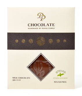Tabuľková čokoláda Basic bez cukru mliečna 45% (70g)