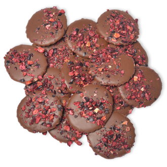 ChocoChips - Mliečna čokoláda s čiernymi ríbezľami (800g)