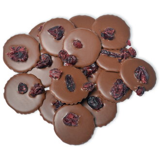 ChocoChips - Mliečna čokoláda s brusnicami (800g)