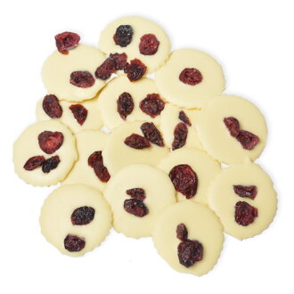 ChocoChips - Biela čokoláda s brusnicami (800g)