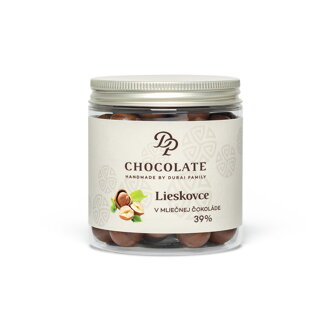 Lieskové orechy v mliečnej čokoláde (150g)