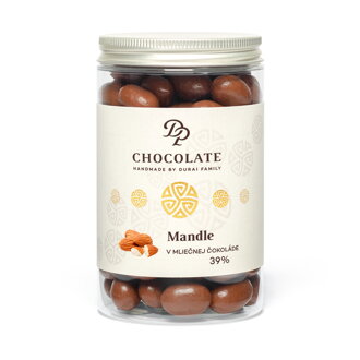 Mandle v mliečnej čokoláde (280g)