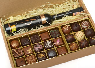 Darčekový box pralinky & Marsen variant 01