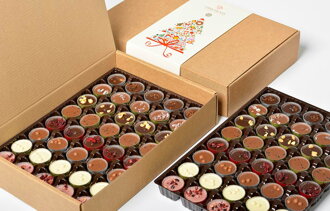 Vianočný box praliniek GoldCup (80ks/650g)