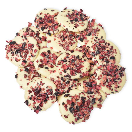 ChocoChips - Biela čokoláda s čiernymi ríbezľami (800g)