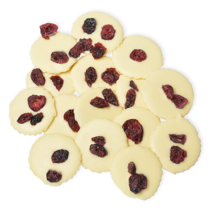 ChocoChips - Biela čokoláda s brusnicami (800g)