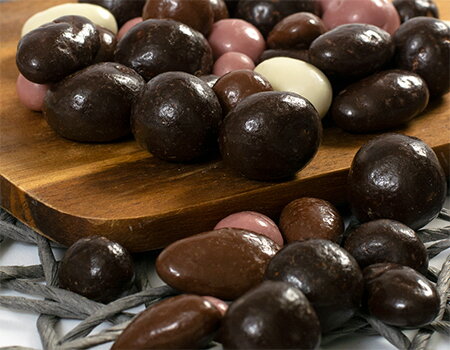 Dražé v čokoládě