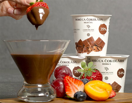 Horúca čokoláda a Fondue