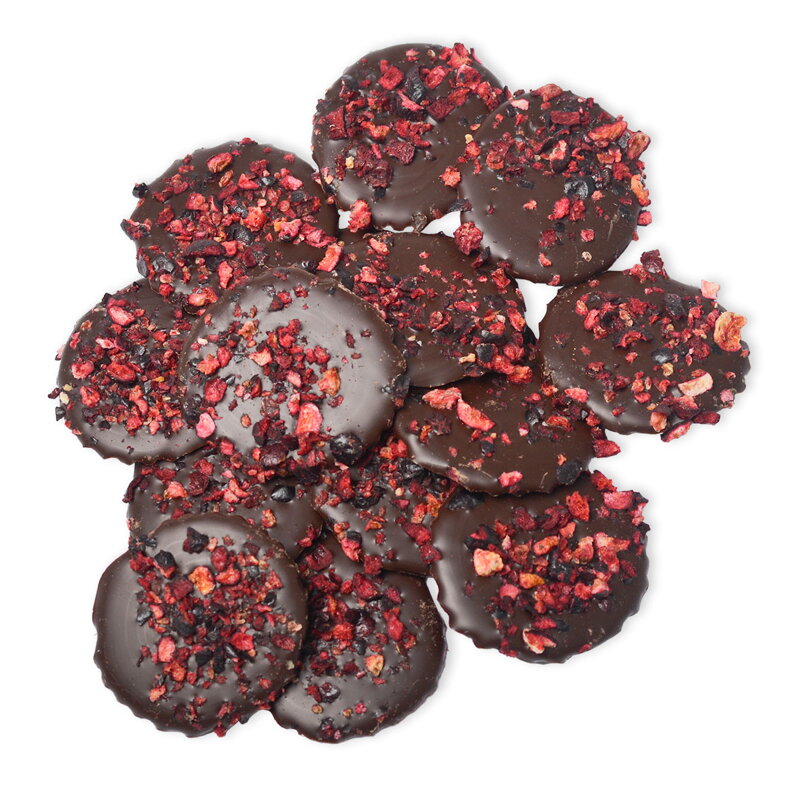 ChocoChips - Horká čokoláda s čiernymi ríbezľami (800g)