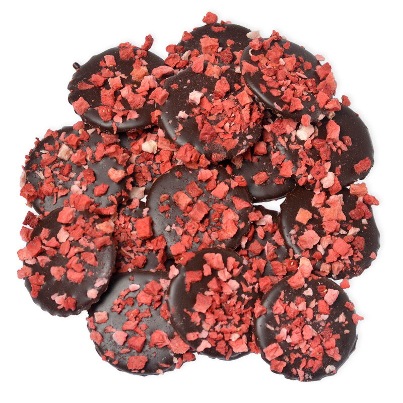 ChocoChips - Horká čokoláda s jahodami (800g)