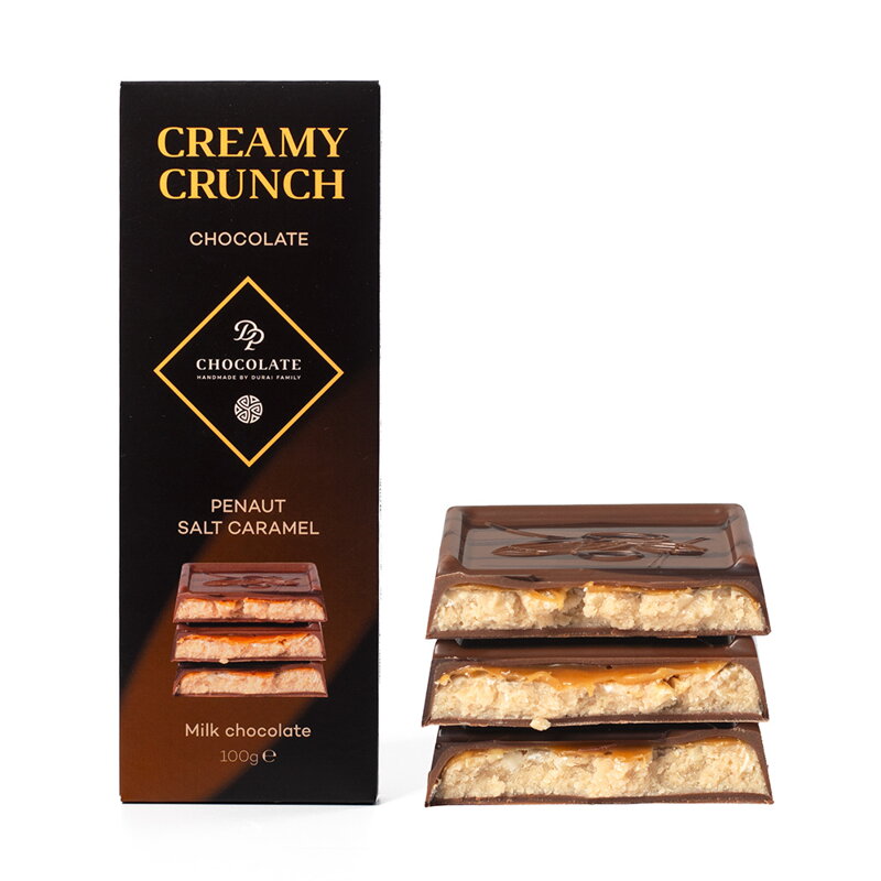 Tabuľka Creamy Crunch – Arašidova so slaným karamelom (100g) Tabuľka Creamy Crunch – Arašidova so slaným karamelom (100g)
