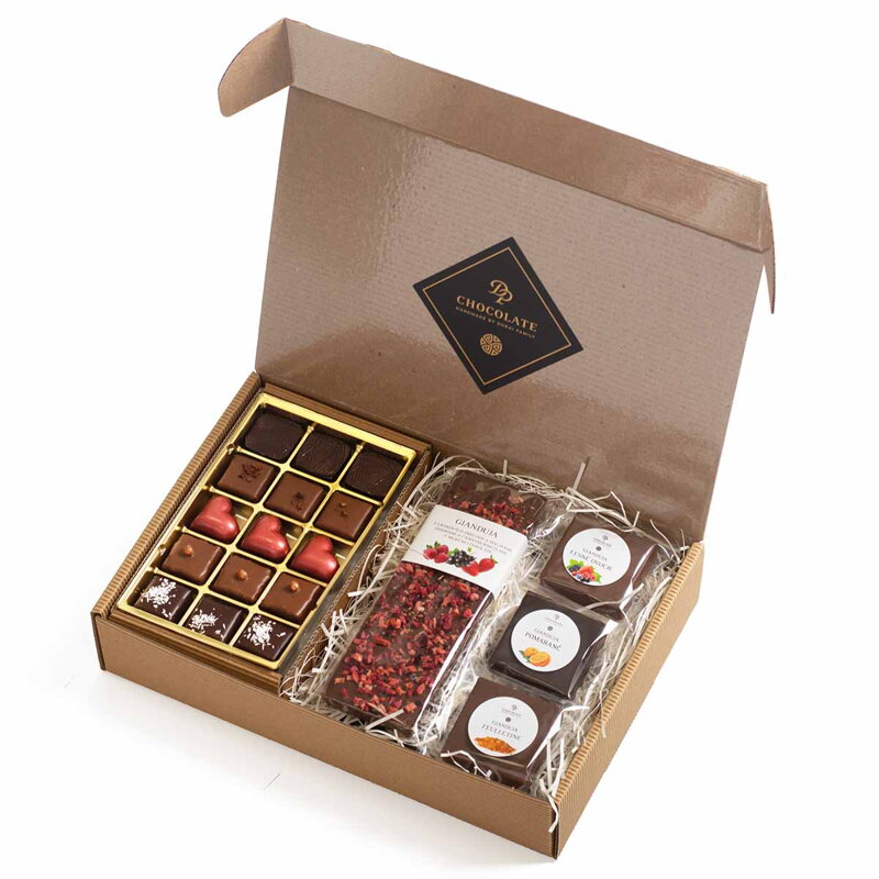 Dárkový box čokolády 830g