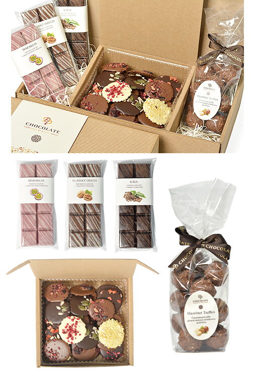 Darčekový box čokolády 610g Darčekový box čokolády 610g
