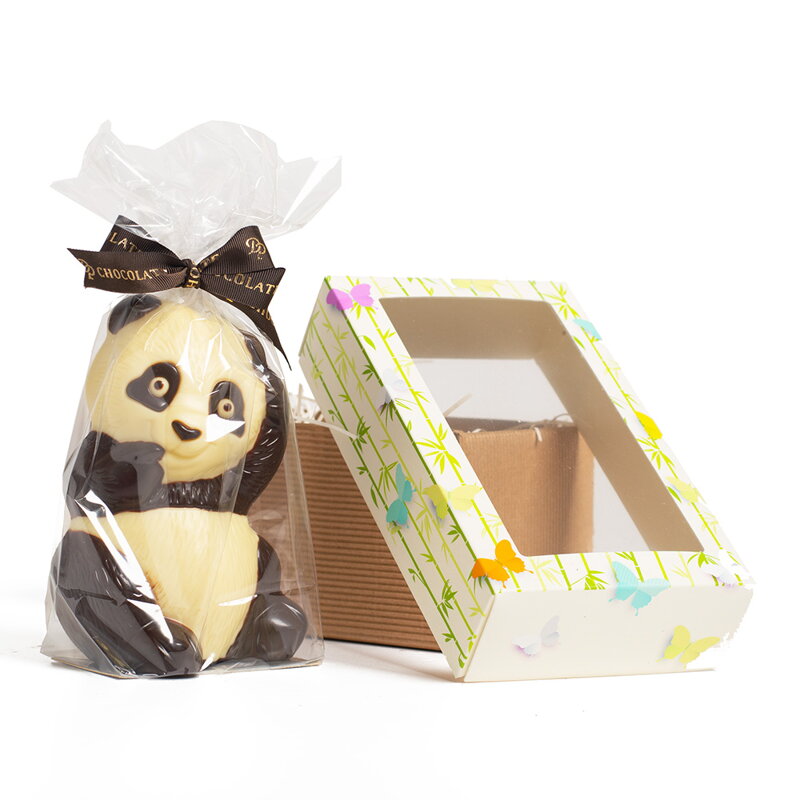 Čokoládová Panda v darčekovej krabičke (160 g)