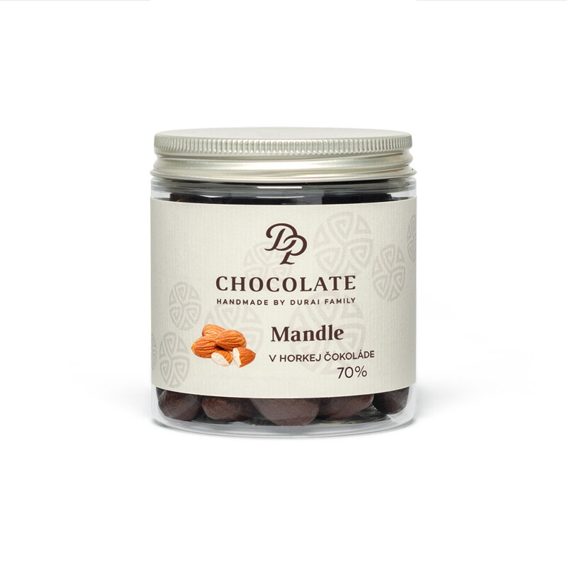 Dražé - Mandle v horkej čokoláde (170g)