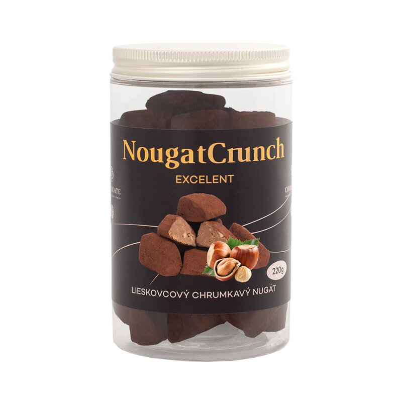 Lieskovcový chrumkavý nugát (220g) Lieskovcový chrumkavý nugát (220g)
