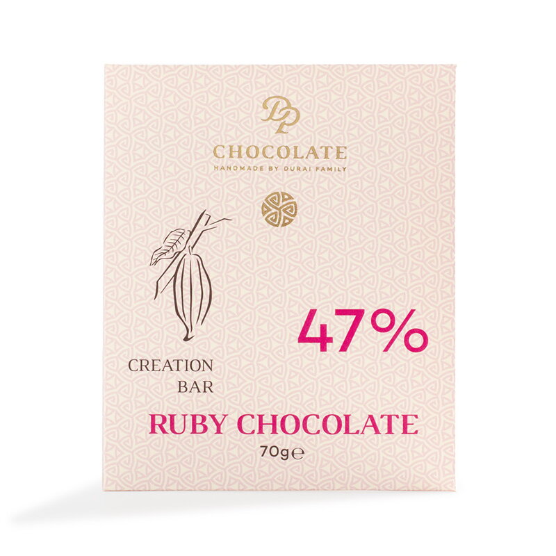 Tabuľková čokoláda Basic mliečna RUBY (70g)
