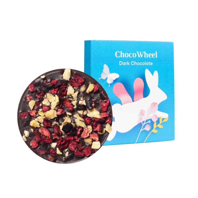 Veľká noc- ChocoWheel HORKÁ čokoláda s banánom a čiernymi ríbezľami 20g