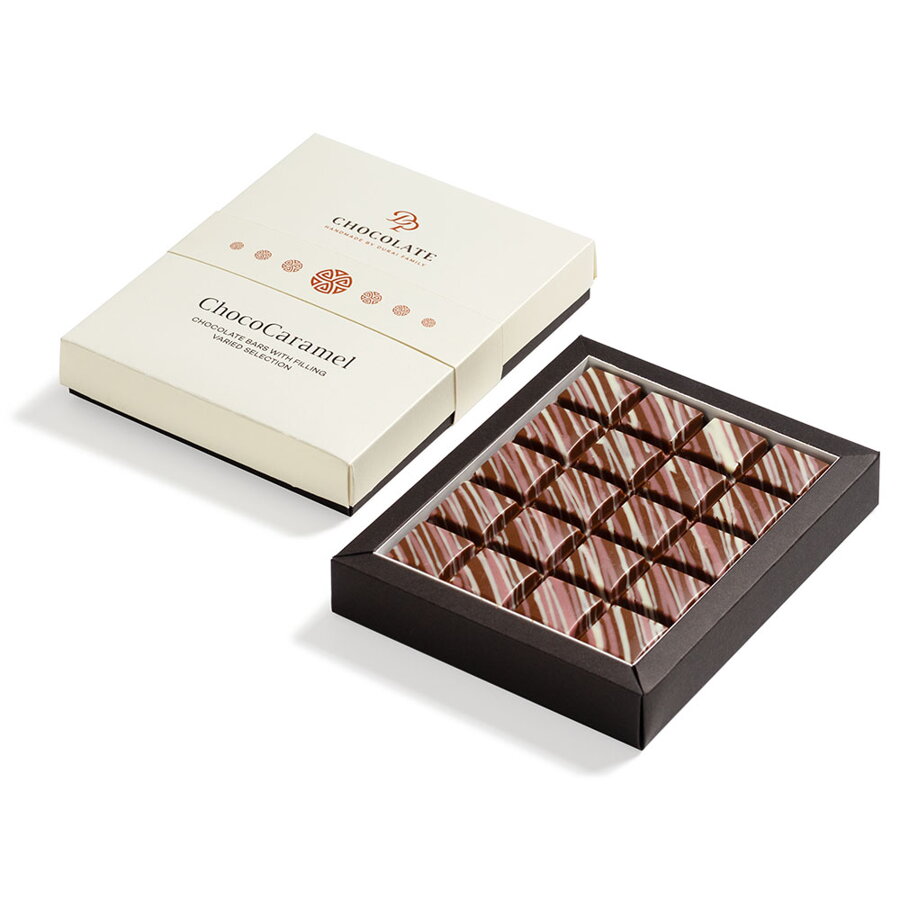 Čokoládovo - karamelové tyčinky Amaretto (4x35g)