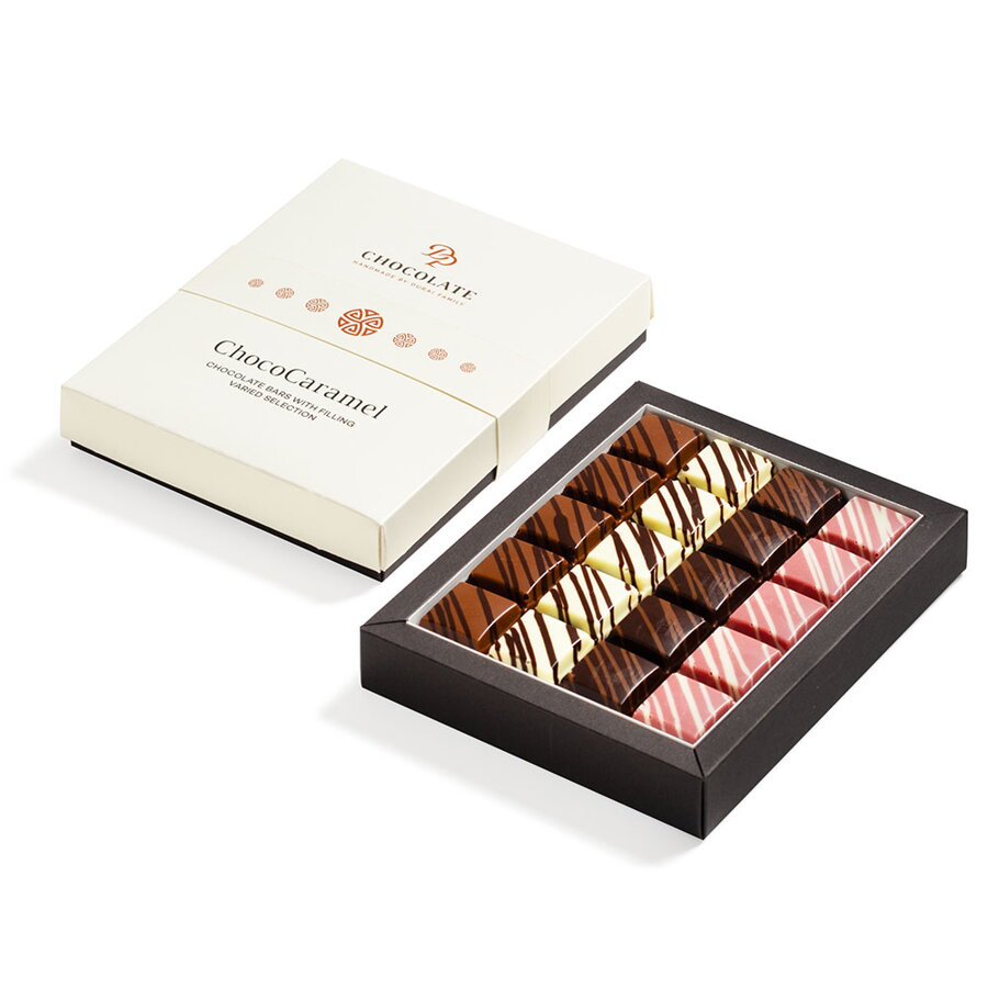Čokoládovo - karamelové tyčinky (4x35g)