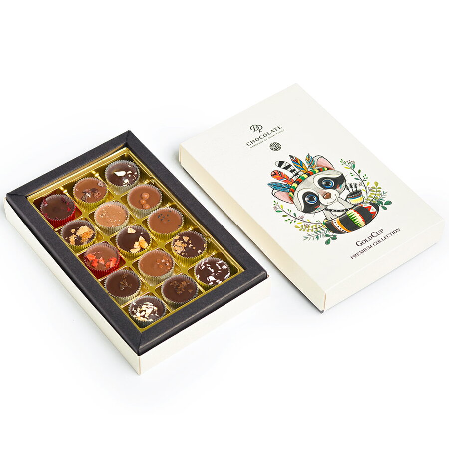 Bonboniéra Premium GoldCup 15 pre deti (120g)