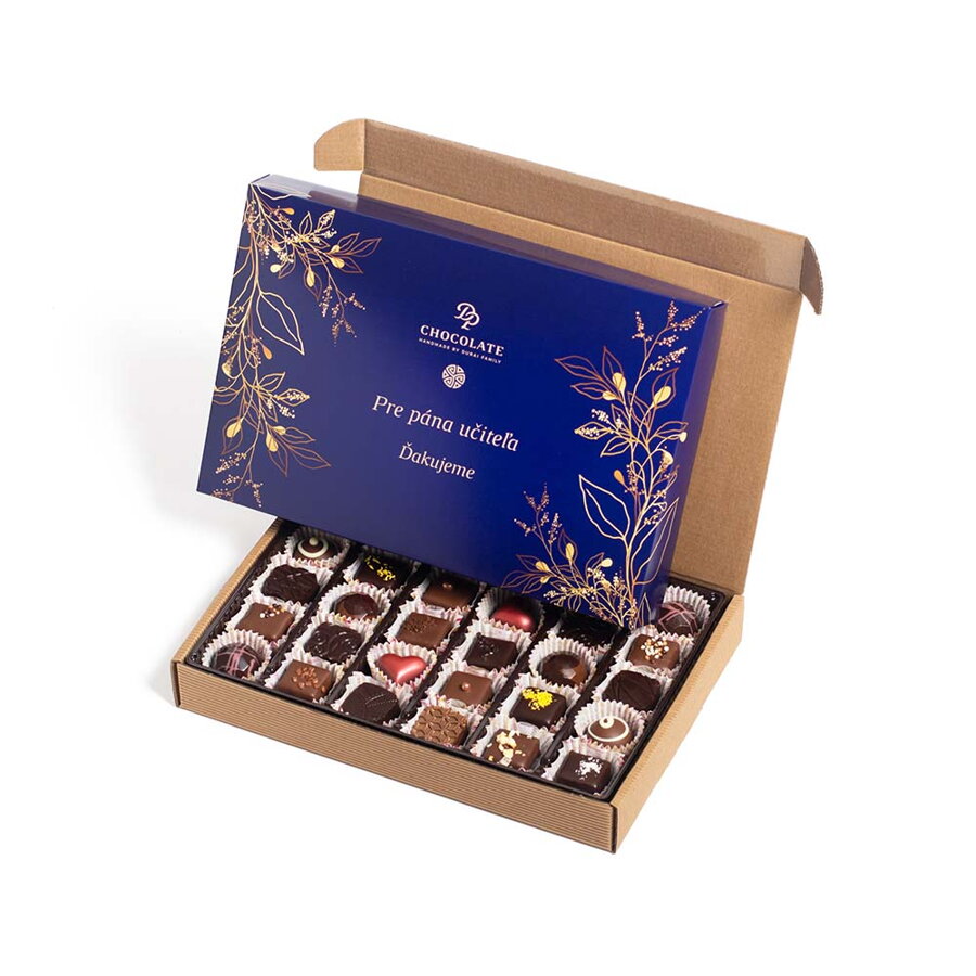 Darčekový box praliniek 30 (300g) Pre učiteľa