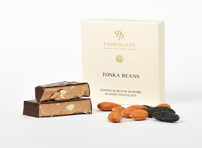 Gianduja Block Hazelnut Tonka Beans (30g) (balenie 5ks)
