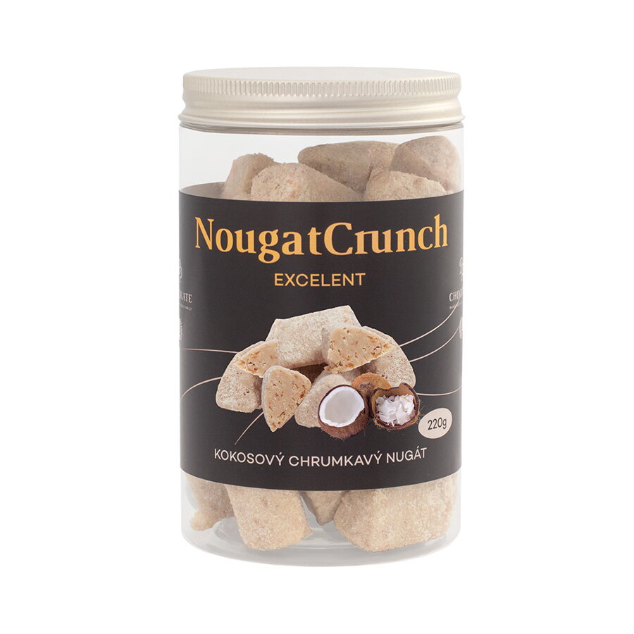 Kokosový chrumkavý nugát (220g)